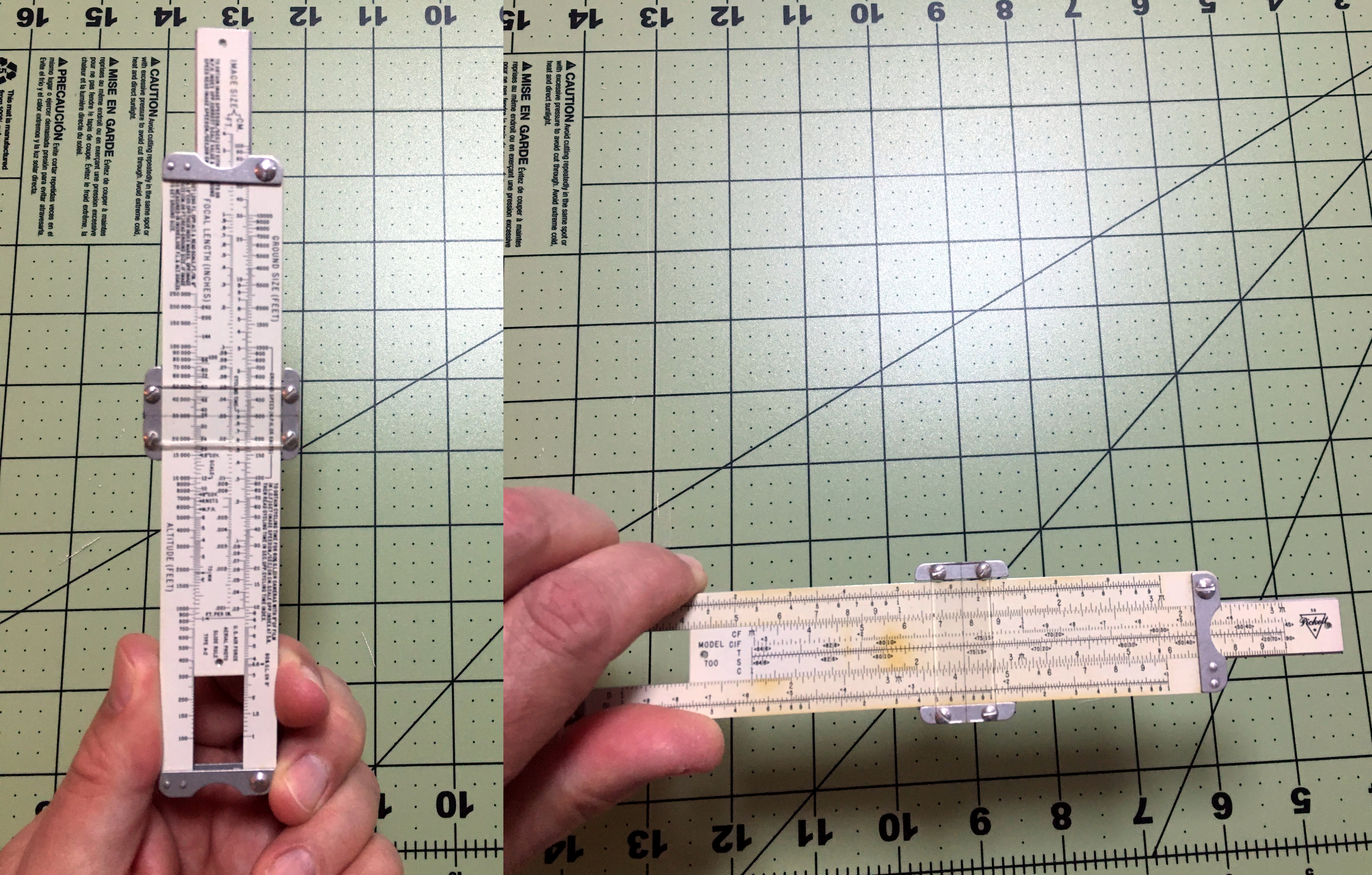 FIGURE 5: Transition from Front to Rear Scales of the Pickett Model 700