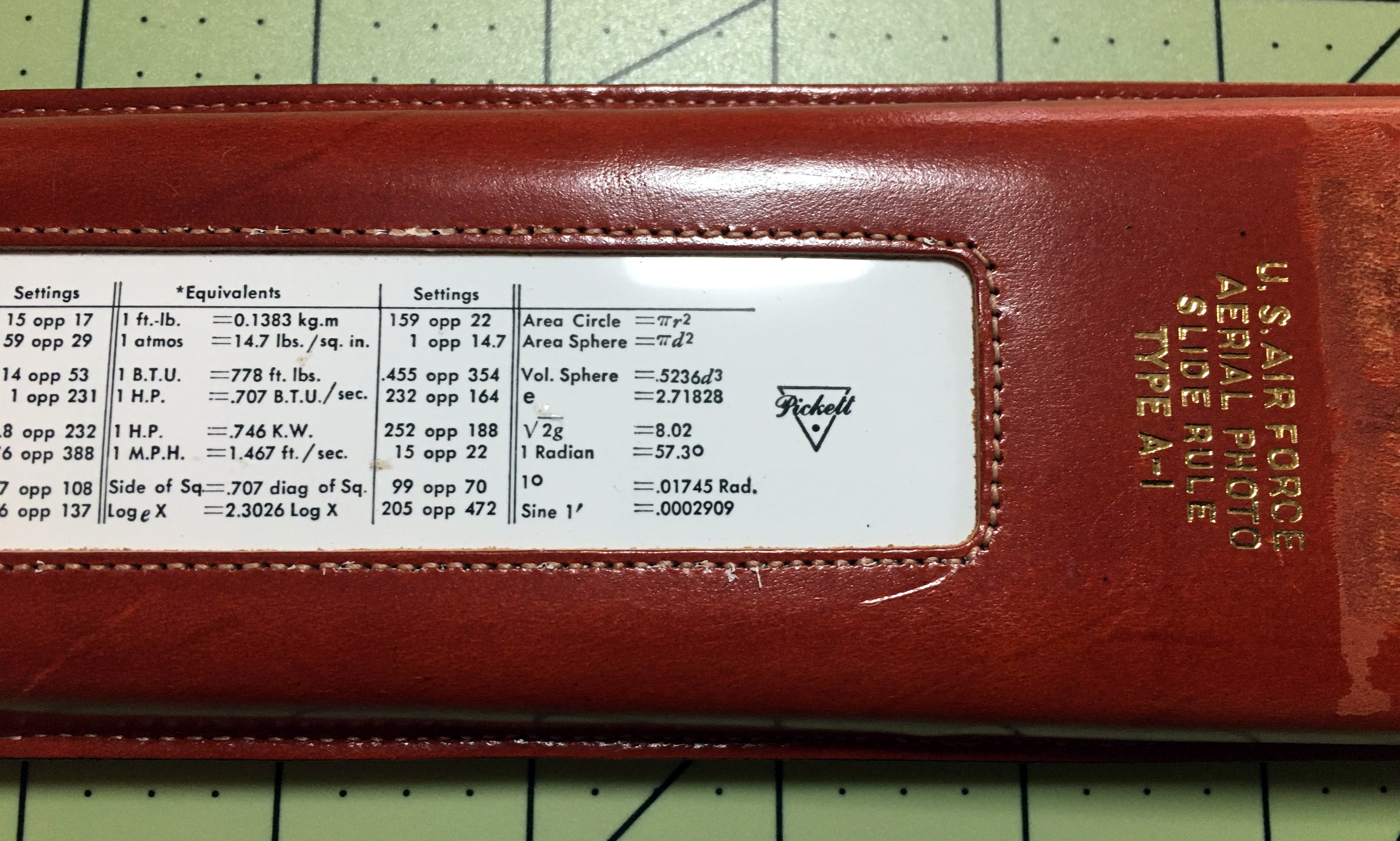 FIGURE 7: Closeup of Pickett Model 520 Case