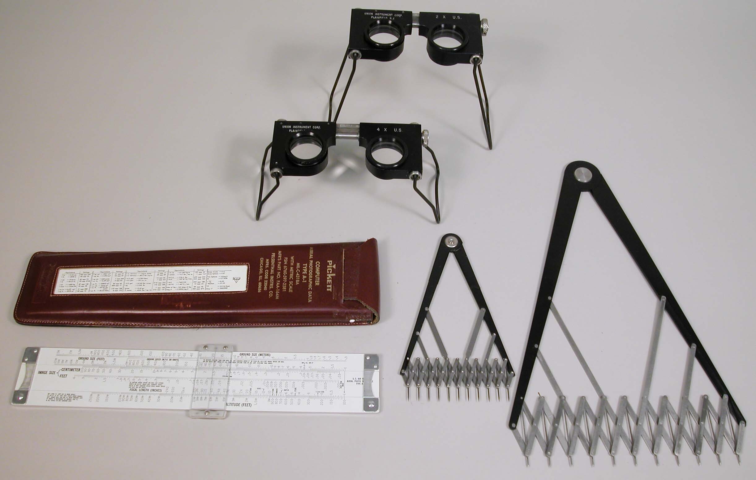 FIGURE 4: Kit, Photo Interpretation, Felsenthal, Type BS 9A, partial, Smithsonian Air and Space Museum, Photographer: Carl J. Bobrow